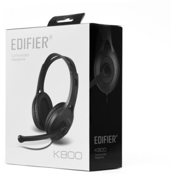 Гарнитура Edifier K800USB Чёрный в Metoo.kz - Metoo (3)