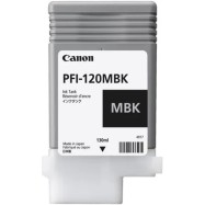 Чернила пигментные Canon Pigment Ink Tank PFI-120 MATTE BLACK (для TM-200, TM-205, TM-300, TM-305.)