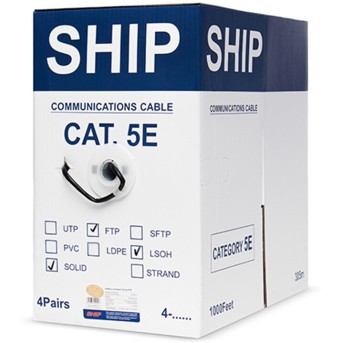 Кабель сетевой SHIP D147-P Cat.5e FTP 30В LSZH в Metoo.kz - Metoo (3)