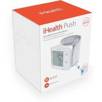 Умный наручный тонометр iHealth PUSH Wrist Smart Blood Pressure Monitor CONNECTABLE - Metoo (3)