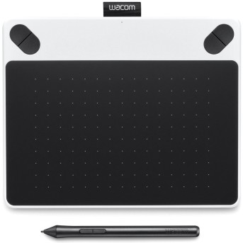 Графический планшет Wacom Intuos Draw Pen Small White (CTL-490DW-N) Белый/<wbr>чёрный - Metoo (2)