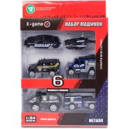 Набор машинок X-Game XGCM6B (6 машинок в уп.)