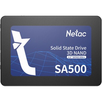 Твердотельный накопитель SSD Netac NT01SA500-480-S3X 480GB SATA - Metoo (3)