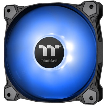 Кулер для компьютерного корпуса Thermaltake Pure A12 LED Blue (Single Fan Pack) - Metoo (1)