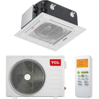 Кондиционер кассетный TCL Inverter TCC-36CHRA/<wbr>DV(02) без соединительной инсталляции Белый - Metoo (3)