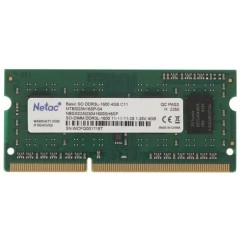 Модуль памяти Netac для ноутбука NTBSD3N16SP-04 DDR3 4GB