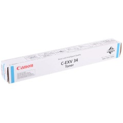 Тонер-картридж Canon C-EXV 34 Cyan для IRA 20xx 3783B002
