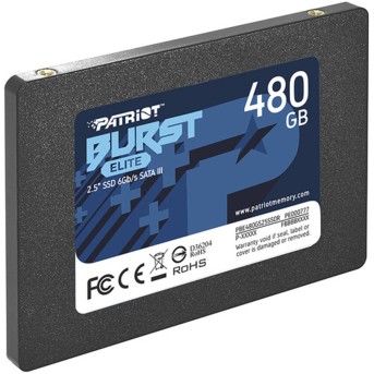 Твердотельный накопитель SSD Patriot Burst Elite 480GB SATA - Metoo (2)