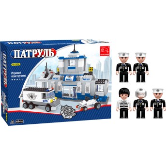 Игровой конструктор Keyixing 23701 ПАТРУЛЬ (459 деталей в наборе) - Metoo (1)
