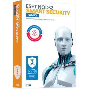 Антивирус Eset NOD32 Smart Security Family 1 год 3 ПК - Metoo (1)