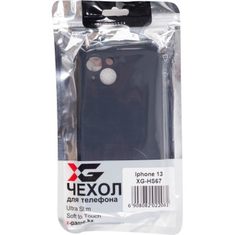 Чехол для телефона X-Game XG-HS67 для Iphone 13 Силиконовый Сапфир - Metoo (3)