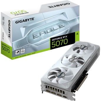 Видеокарта Gigabyte (GV-N5070EAGLEOC ICE-12GD) RTX5070 EAGLE OC ICE 12G - Metoo (3)