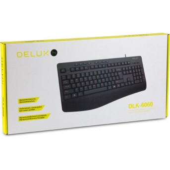 Клавиатура Delux DLK-6060UB - Metoo (3)