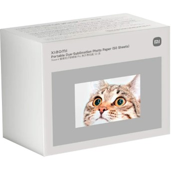 Фотобумага Xiaomi Portable Dye-Sublimation Photo Paper 50 Sheets в Metoo.kz - Metoo (1)