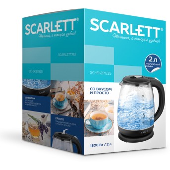 Электрический чайник Scarlett SC-EK27G25 - Metoo (2)