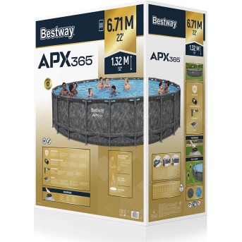 Каркасный бассейн Bestway 561JZ - Metoo (2)