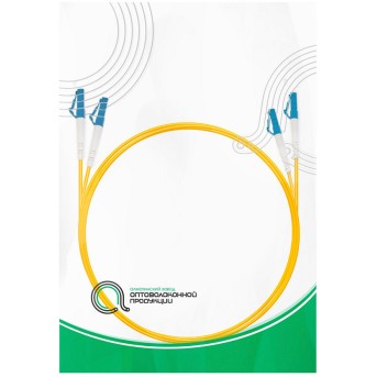 Патч Корд Оптоволоконный LC/<wbr>UPC-LC/<wbr>UPC SM 9/<wbr>125 Duplex 3.0мм 5 м - Metoo (3)