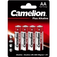 Батарейка CAMELION Plus Alkaline LR6-BP4 4 шт. в блистере