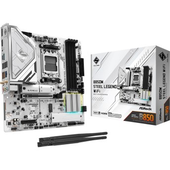 Материнская плата ASRock B850M STEEL LEGEND WIFI - Metoo (1)