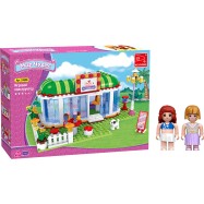 Игровой конструктор Keyixing 24606 МИР ЧУДЕС (310 деталей в наборе)