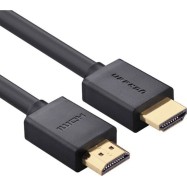 Интерфейсный кабель Ugreen HD104/10107 4K HDMI 2.0 папа-папа 2 метра Черный