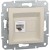 Розетка компьютерная SE EPH4370123 Asfora RJ45 кат. 5е механизм кремовый - Metoo (1)