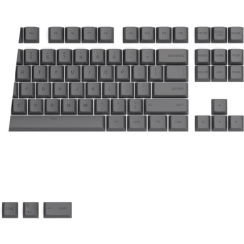 Набор кнопок на клавиатуру Glorious GPBT Keycaps Black Ash (GLO-KC-GPBT-B) - Metoo (1)