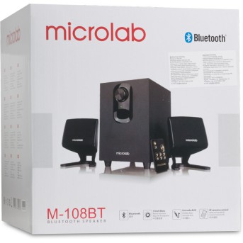 Акустическая система Microlab M-108BT Чёрный - Metoo (3)