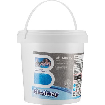 Химия для бассейна Bestway Chemicals pH-минус гранулы 1кг. B1909218 - Metoo (1)