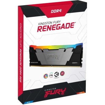 Комплект модулей памяти Kingston FURY Renegade RGB KF436C18RB2AK4/<wbr>128 DDR4 128GB (Kit 4x32GB) 3600 - Metoo (3)