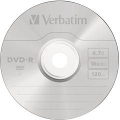 Диск DVD-R Verbatim (43548) 4.7GB 50штук Незаписанный