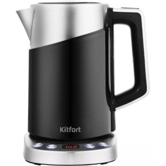 Чайник Kitfort КТ-660-2 (черный) - Metoo (2)
