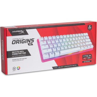 Клавиатура HyperX Alloy Origins 60 Pink 572Y6AA#ACB в Metoo.kz - Metoo (3)