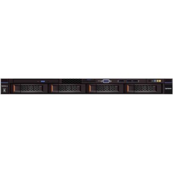 Сервер Lenovo TopSeller x3550M5 8869EQG (1U Rack, Xeon E5-2630 v4, 2200 МГц, 10, 25, 1 x 16 ГБ, LFF 3.5", 4, 2x 300 ГБ) - Metoo (1)