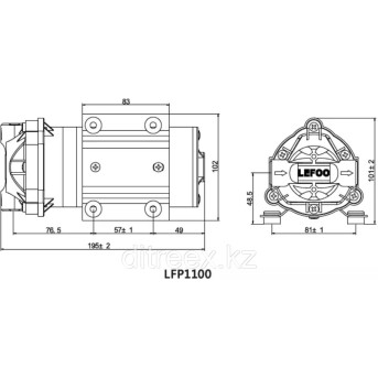 Насос для фильтра Pump LFP1100W - Metoo (1)