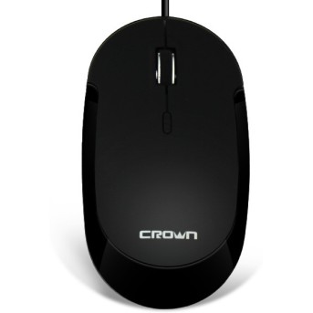 Мышь USB CROWN CMM-21 Black - Metoo (2)