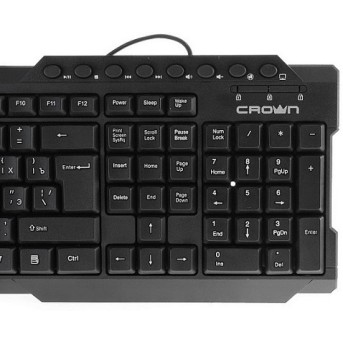 Клавиатура проводная Crown CMK-158T - Metoo (2)