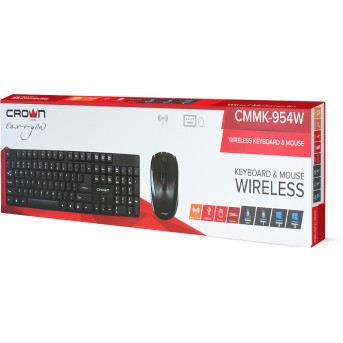 Клавиатура и мышь CMMK-954W - Metoo (9)