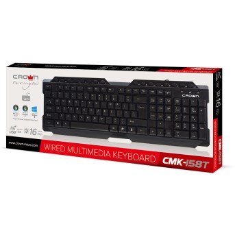 Проводные клавиатуры new CMK-158T - Metoo (4)