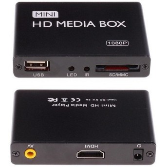 Медиаплеер MINI HD MEDIA BOX 1080P - Metoo (1)