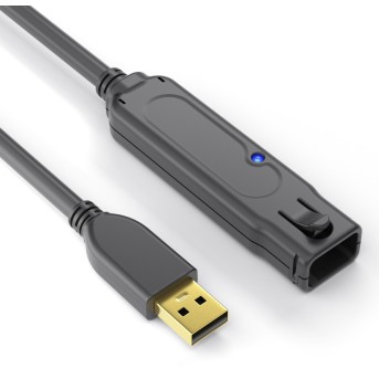 Удлинитель активный PureLink DS2200-120, USB2.0 A-A, 12м - Metoo (1)