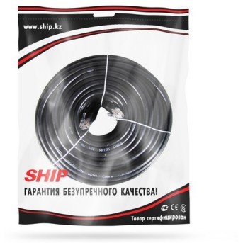 Патч-корд SHIP S3025BK1500-P Cat.5e UTP RJ-45 15м Черный - Metoo (2)