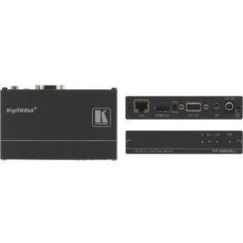 Приемник Kramer TP-580RXR (HDMI, IR, RS-232 по HDBaseT) до 180м - Metoo (1)
