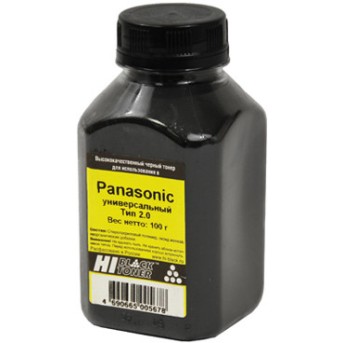 Тонер Hi-Black Универсальный для Panasonic KX-MB263/<wbr>MB2020, Тип 2.0, Bk, 100 г, банка - Metoo (1)