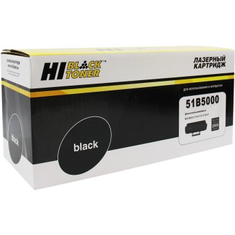 Тонер-картридж Hi-Black (HB-51B5000) для Lexmark MS/<wbr>MX317/<wbr>417/<wbr>517/<wbr>617, 2,5K - Metoo (1)