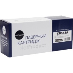 Картридж NetProduct (N-CB543A) для HP CLJ CM1300/<wbr>CM1312/<wbr>CP1210/<wbr>CP1215, M, 1,5K