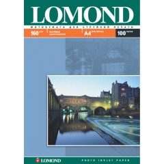 Фотобумага Lomond матовая односторонняя (0102005), A4, 160 г/<wbr>м2, 100 л.