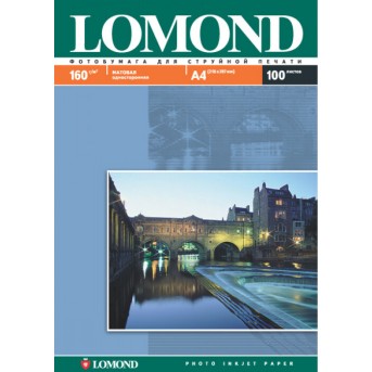 Фотобумага Lomond матовая односторонняя (0102005), A4, 160 г/<wbr>м2, 100 л. - Metoo (1)