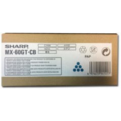 Тонер-картридж голубой Sharp Sphinx/Phoenix/Griffin, 12К (O) MX60GTCB/MX61GTCB..