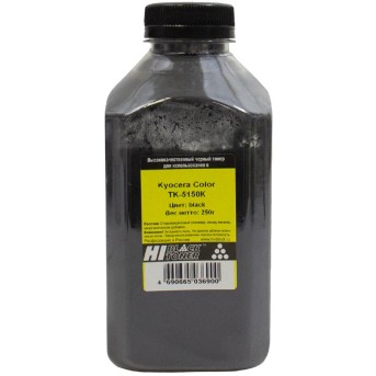 Тонер Hi-Black для Kyocera Color TK-5150K, Bk, 250 г, банка - Metoo (1)